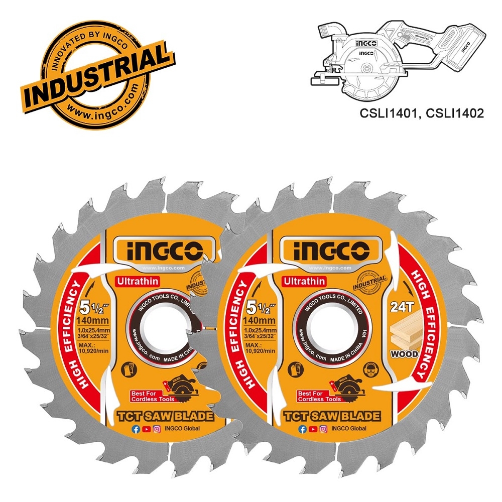 Accessories - Consumables - Δίσκος Κοπής Ξύλου 2 τεμ. Φ140mm